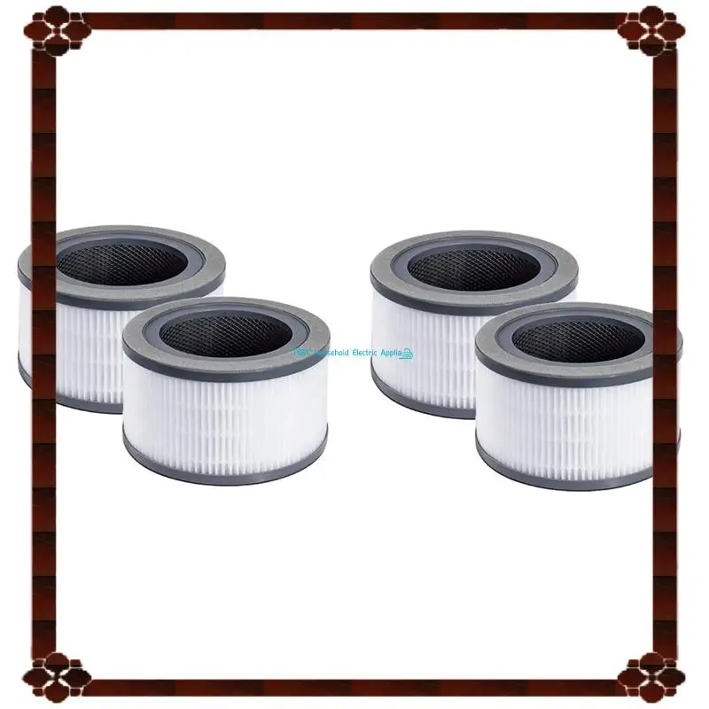 24-Hour Delivery 4 Pcs Air Purifier Replacement Filter For Levoit Vista 200 Air Purifier,3 In 1 Efficiency Activated Carbon HEPA