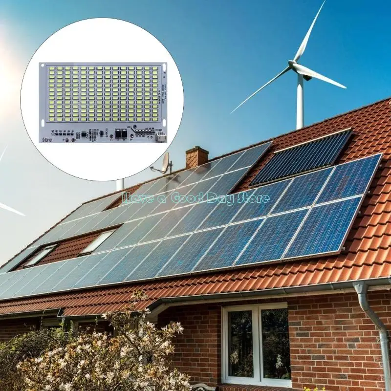 462D 25/40/60/100W LED Solar Light Board Light Source Panel High Brightness with Remote Control For Outdoor Commercial