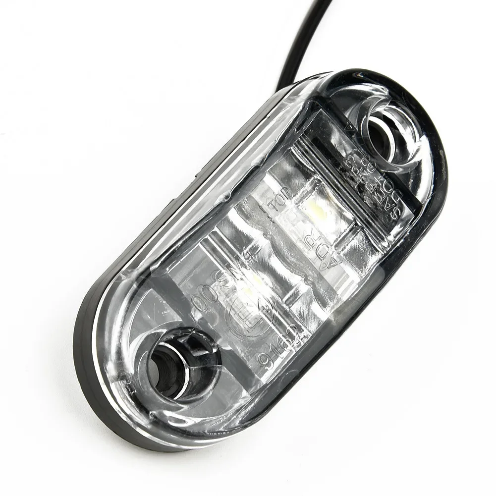 Boats White DC 10V-30V SUV Bus Waterproof Lamps Caravan indicator wedge cars truck Led trailer Clearance Light