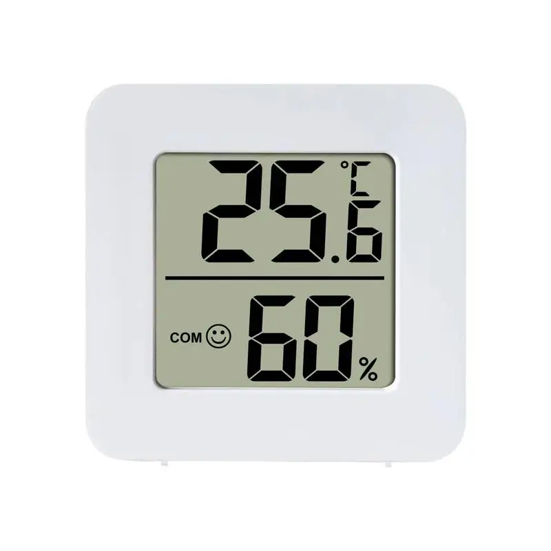 Mini Digital LCD Thermometer and Hygrometer - Indoor High Accuracy Temperature Sensor and Home Hygrometer