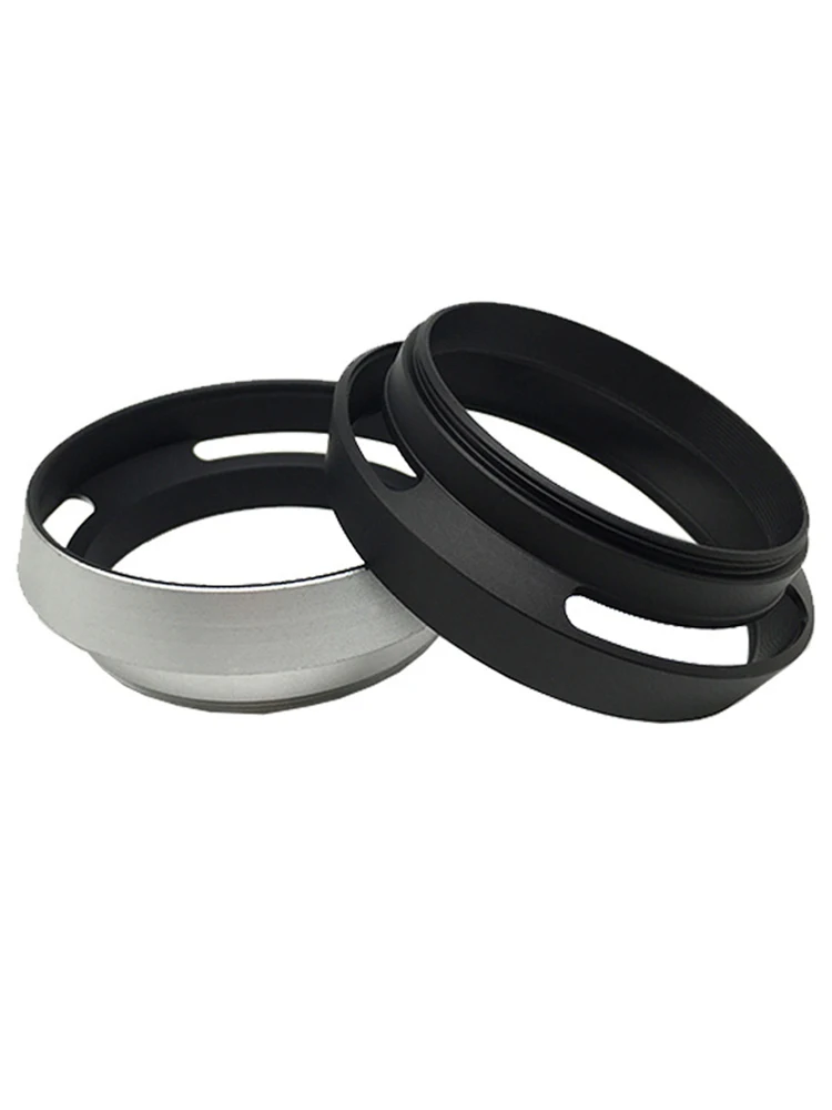Pare-soleil d'objectif de caméra en métal ventilé 35/37/39/40.5/43/46/49/52/55/58mm, protection lente à visser, accessoires pour caméras creuses