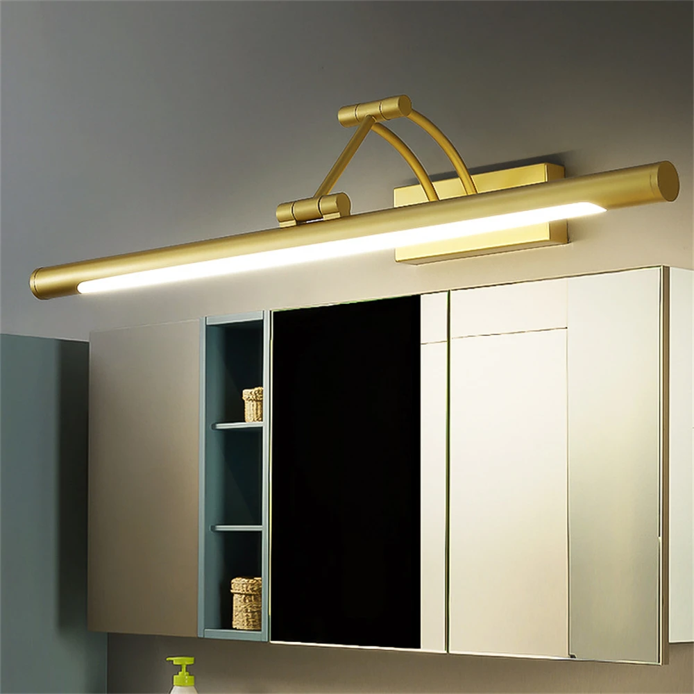 LED Linear Banheiro Vanity Light, Espelho Front Lamp, Barra de parede, Luminária Sobre Espelho, Luzes de Maquiagem Moderna