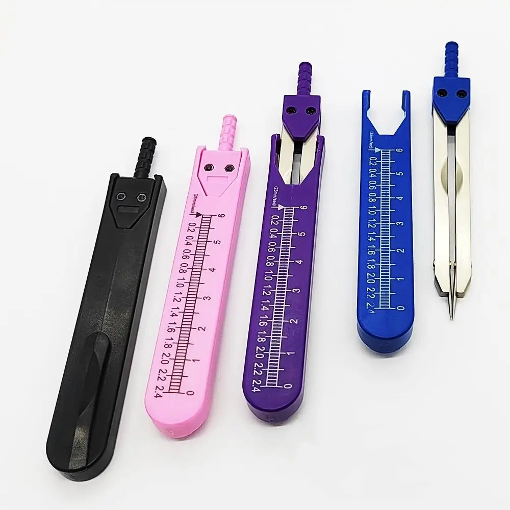 Precise Measuring ECG Sub Gauge Compact Designs Convenience ECG Calipers Metal Professional Measuring Tool Graduated Compass