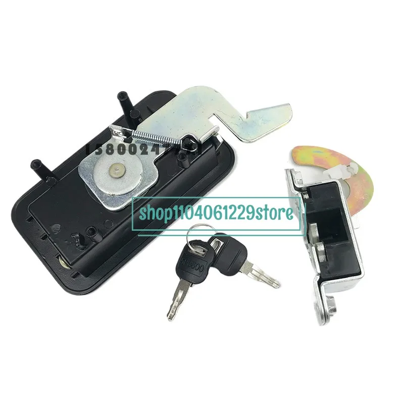 For Ca E307 312 320B 320V1V2 Cab door lock assembly exterior handle lock block Excavator Parts