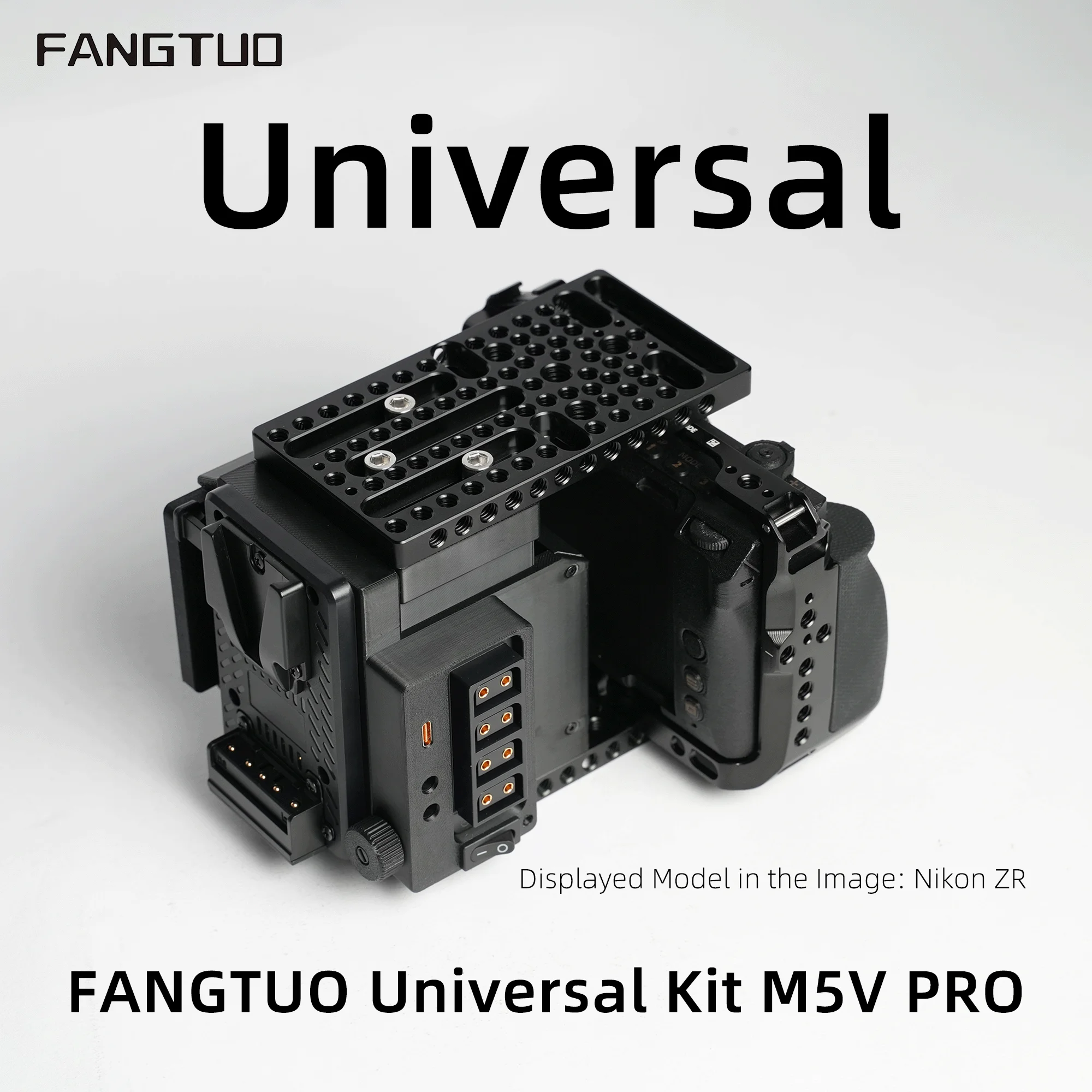 ソニー ZV-E10 Mark I & Mark II用 – カメラ放熱、Vマウントバッテリー