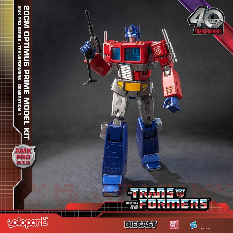 

[in-stock]Yolopark Amk Pro Transformers G1 Optimus Prime Action Figure Free Shipping Assembly Model Anime Collecting