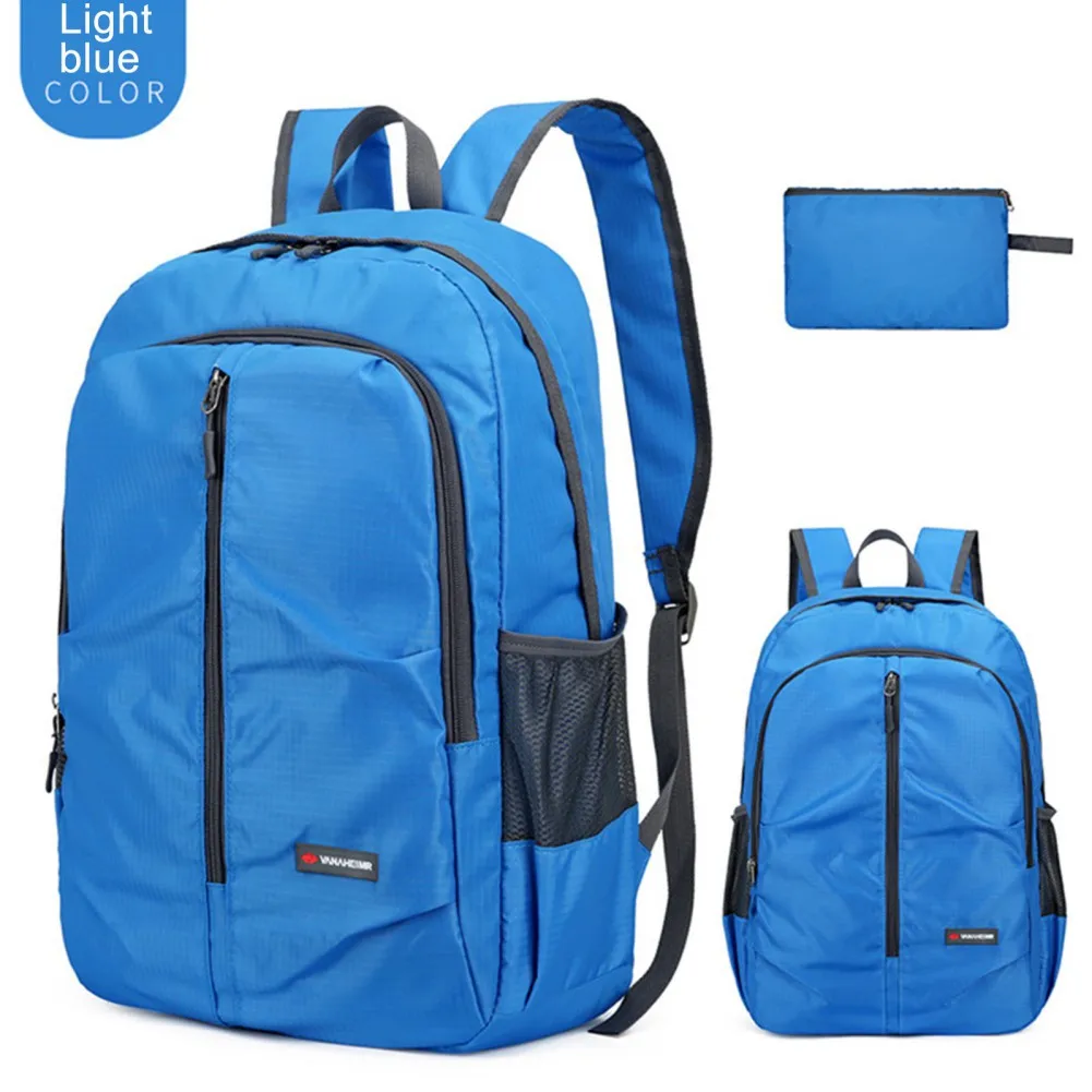Men Women Outdoor Casual Gym Backpack Waterproof Travel Fitness Sport Bag for Hiking Climbing Team Training Package