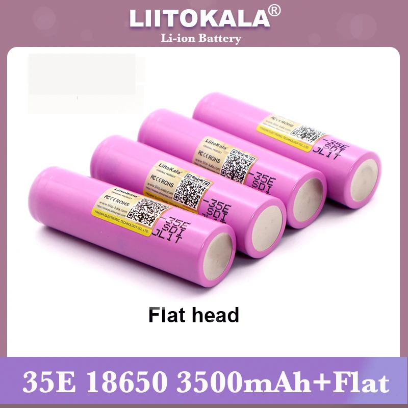 Liitokala oryginalny INR18650-35E 3.7V 3500mAh Max 13A rozładowanie baterii do zasilanie mobilne, latarka baterie