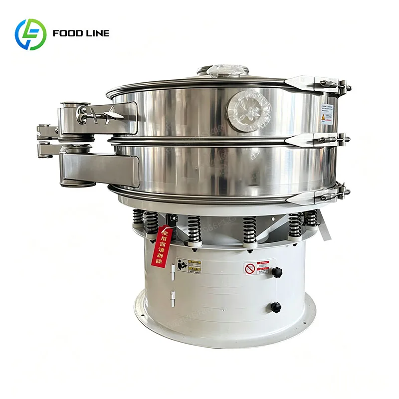Vibratory Separator Powder Sifter Vibro Sifter for Milk Powder Egg Powder Flour and Starch Screening Customized
