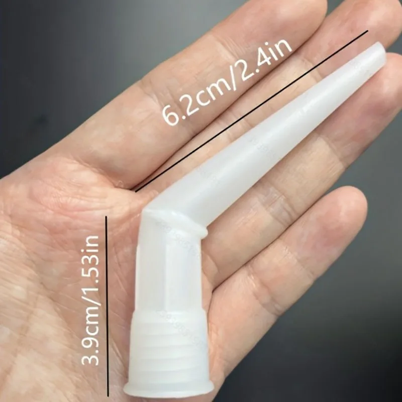 5pcs Silicone Nozzle for Caulking Gun Sealant Applicator Tip Standard Fit with Cap Improvement Tile Floor Window Door Sealing
