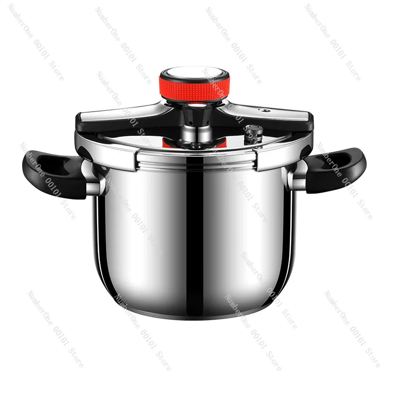 304 stainless steel high-capacity pressure cooker, suitable for gas stoves and induction cookers