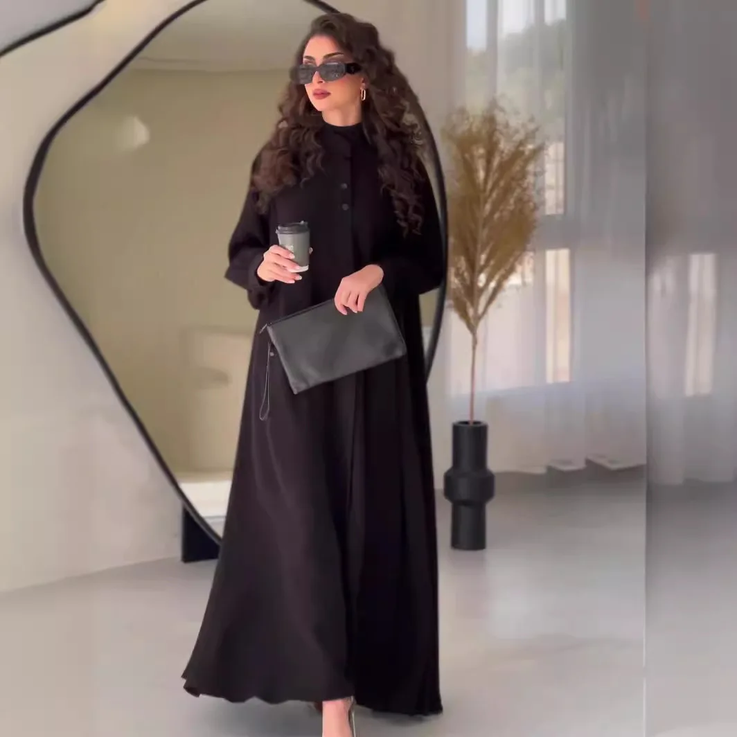 Elegant Flared Dress Dresses for Women Spring Summer Solid Color Fashion Jumpsuit Playsuit Overall view 4