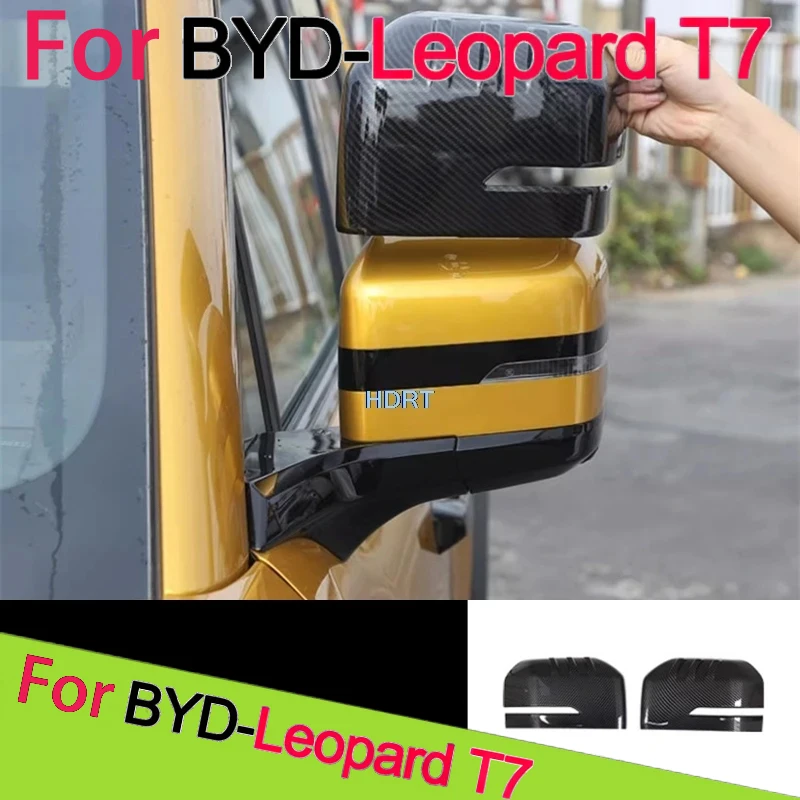 

Fit for BYD Titanium 7 2023+ Car Rear View Mirror Styling Cover & Protective Frame Upgrade Auto Exterior Accessories Reverse Mir