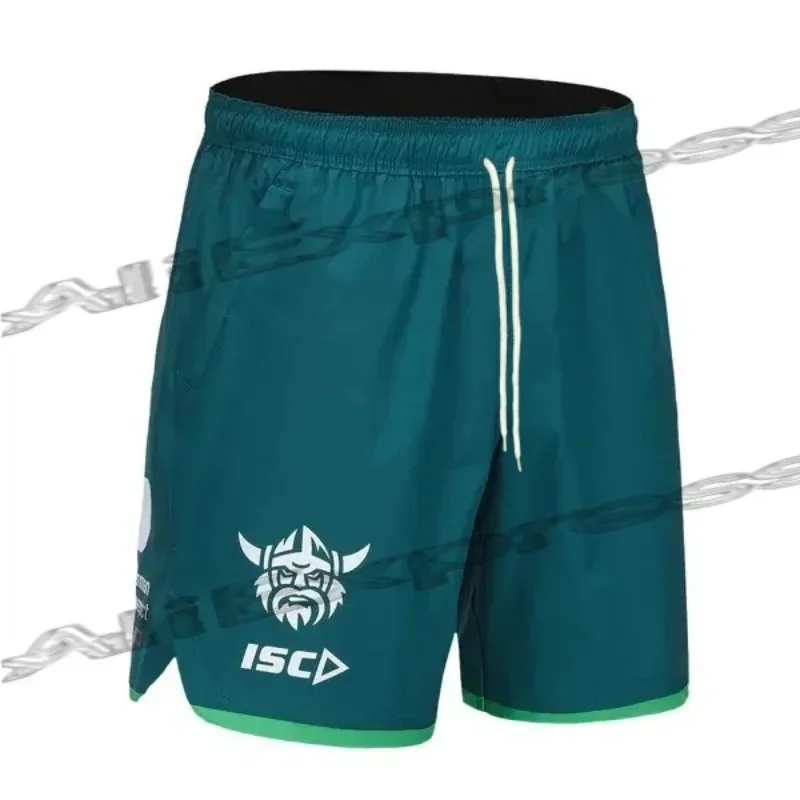 

2025 Nieuwe Collectie Zomer Australische NRL Canberra Raiders 2025 Heren Training Shorts Kid Uniform Voor Volwassen & Kid tops
