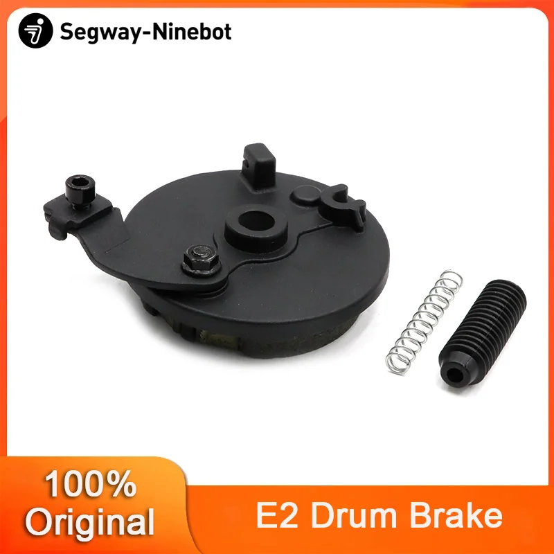 Original Segway Drum Brake For Ninebot E2/E2 Plus Electric Scooter Front Rear Wheel Mechanical Brakes Pad Replacement Accessorie