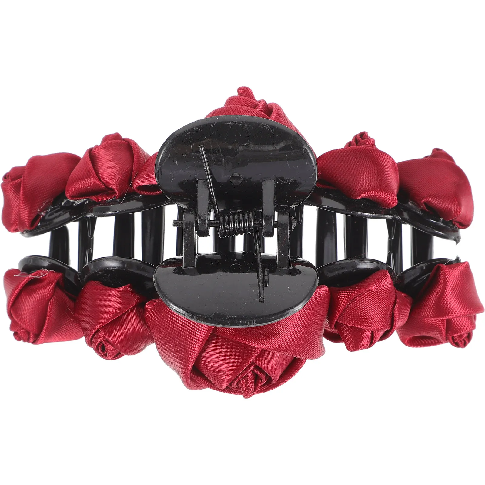 

Rose Shape Plastic Claw Clip for Women Easy Grip Decorative Hair Clip for Daily Outfits No Slip No Damage Styling Essential