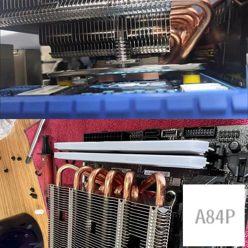 

ZS10C-50 Thin CPU Cooler 50Mm 10 Heat Pipes ITX Down Pressure Radiator TDP 200W For LGA 115X 1700