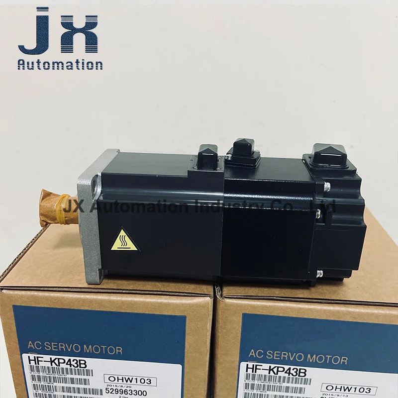오리지널 저 관성 서보 모터, HF-KP43 HF-KP43B, 400W, 3000r/min