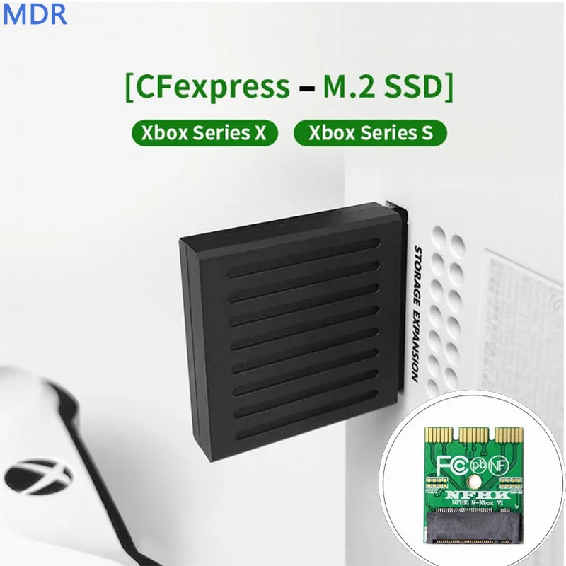 

MDR M.2 NVMe 2230 to CF-Express Type-B Adapter XBOX Series XS CH SN530 SSD PCIe4.0 Expansion Memory Card