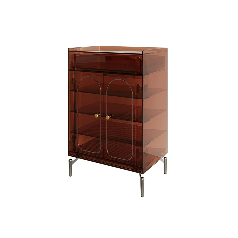 

Minimalist entry entrance cabinet acrylic living room decorative cabinet foyer dining side cabinet