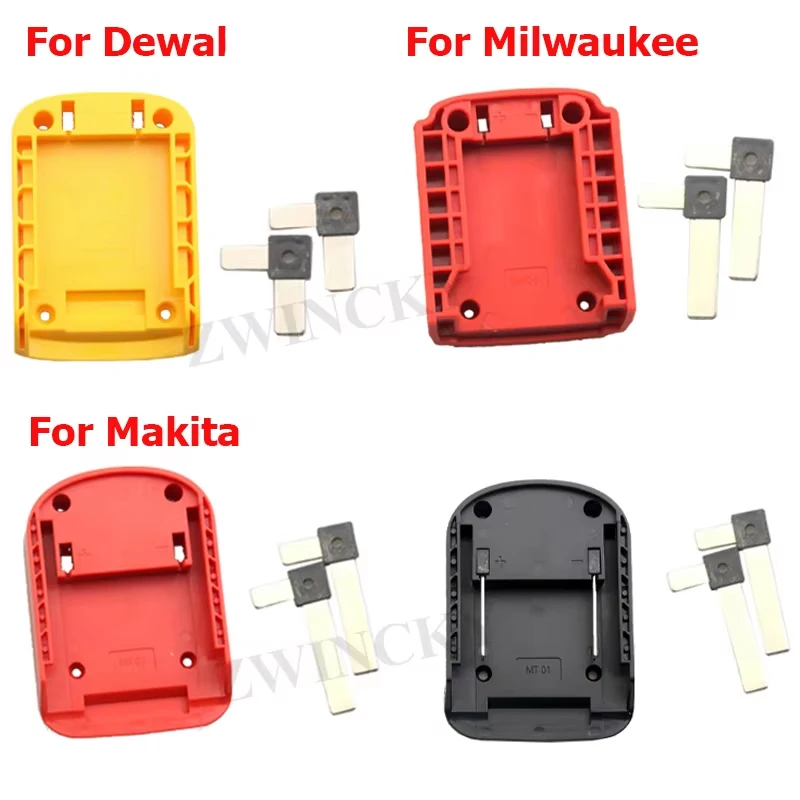 DIY Battery Adapter Converter Base Charging Head Shell For Makita/Dewaltt/Milwaukee 18V Battery Connector Power Supply Socket - view 6