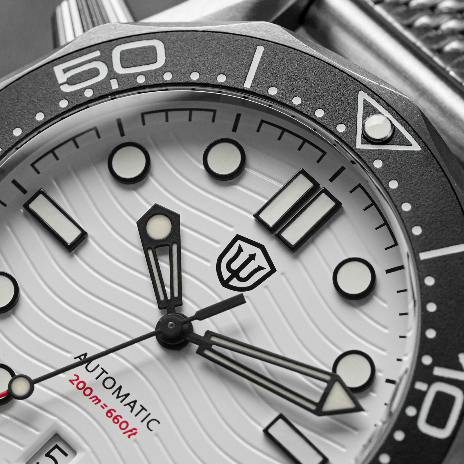 Watchdives WD007 39mm V2 SL3001 Automatische Taucheruhr Titan-Gehäuse Saphirglas 100M Wasserdichtes Ventil Luxus-Herrenuhr – Detail 37