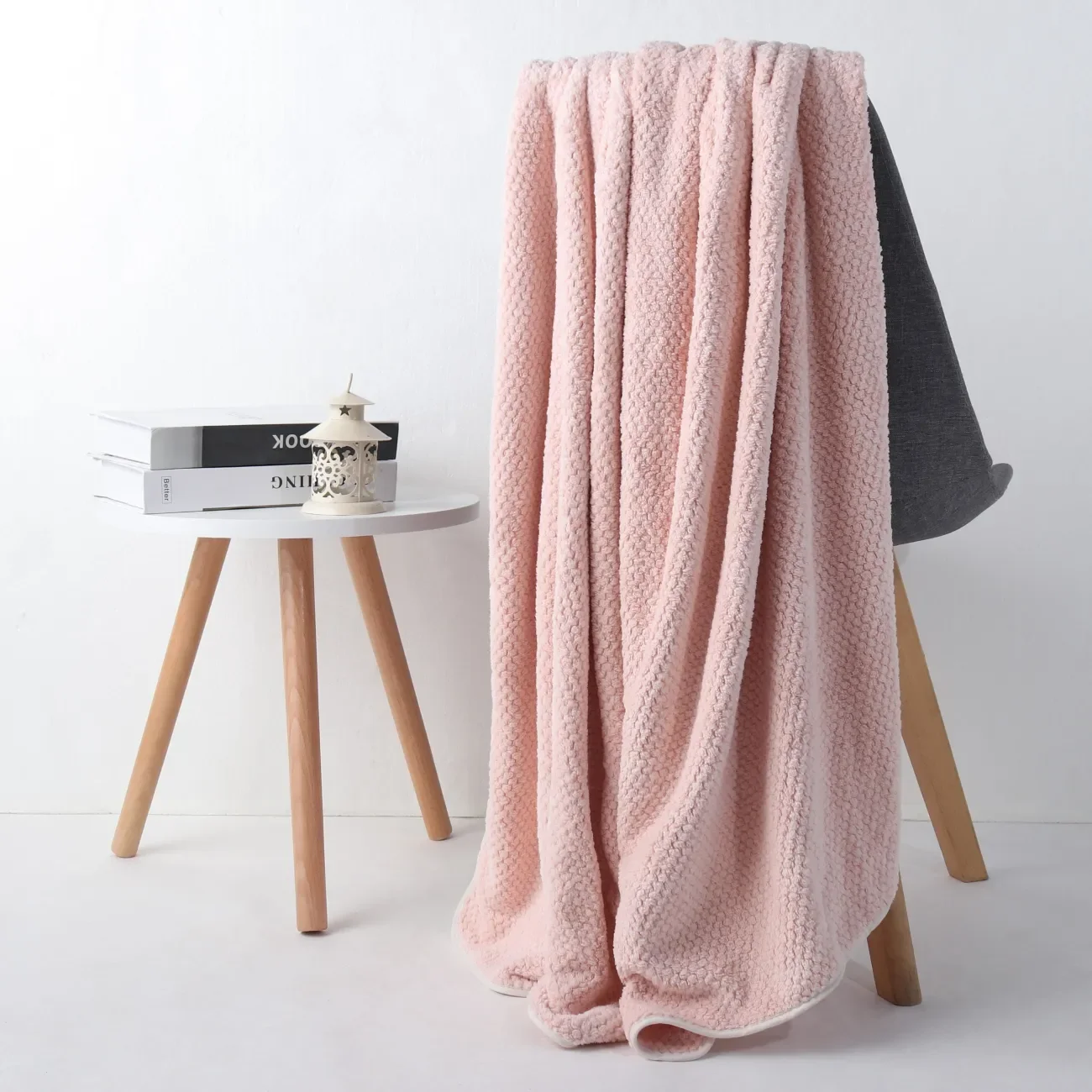 

70*140cm/85*145cm Quick-drying Soft Absorbent Household Bathroom Towel For Adult Solid Color Microfiber Swim Bath Towels