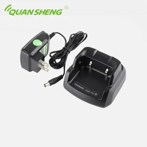 10pcs NEW Desktop Charger W/AC Adapter for Radio Walkie Talkie Quansheng TG-UV2plus Portable Two Way Radio