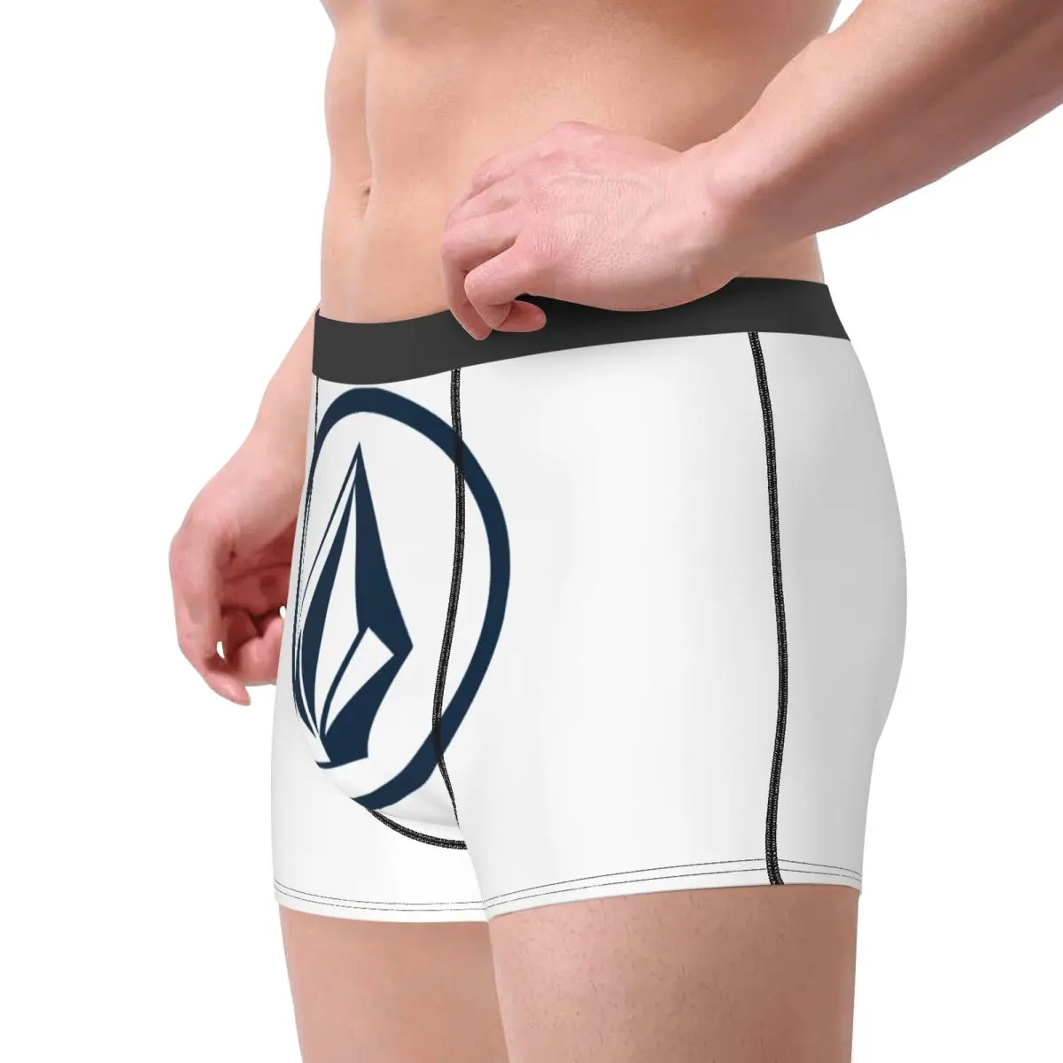 Custom Volcoms Stone Surfboard Skate Underwear Men Print Boxer Shorts Panties Briefs Breathable Underpants image 3
