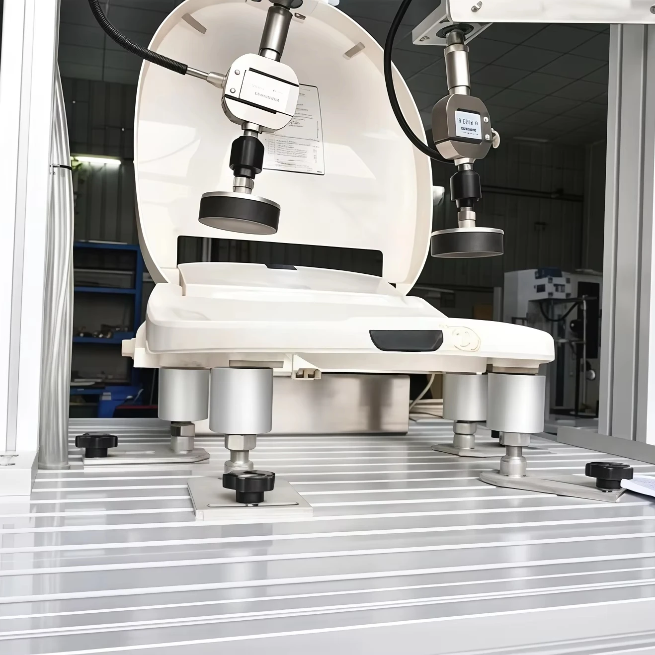 Maszyna do testowania wytrzymałości mechanicznej desek sedesowych, bestseller 2025, IEC 60335-2-84, testowanie nacisków mechanicznych