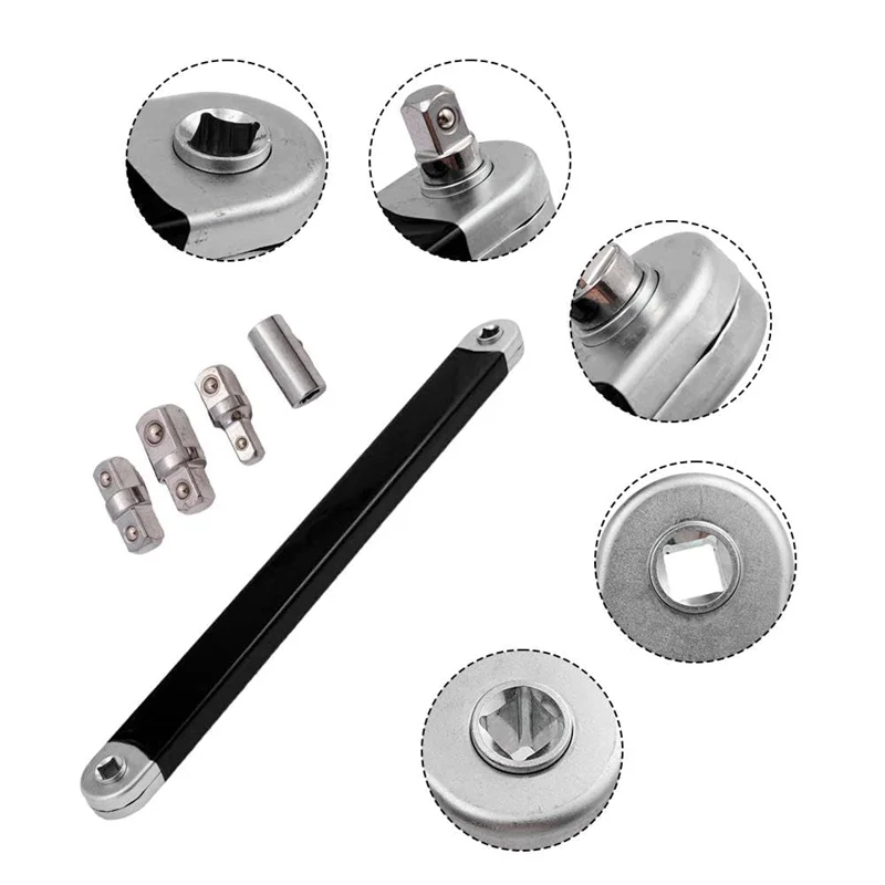 

ALIM-Zero Degree Ratchet Offset Extension Wrench Ratchet Extension Set For Tight Spaces