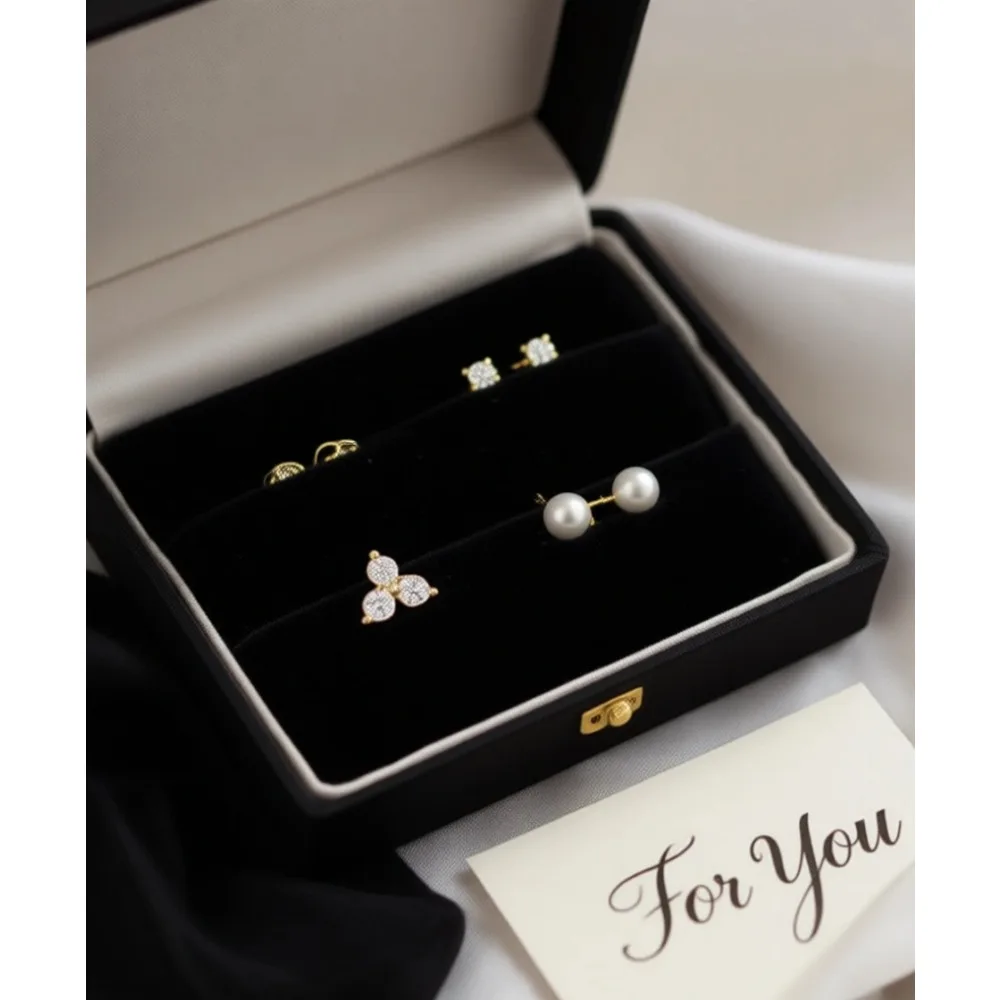 

Серьги-гвоздики из хирургической стали с позолотой 14K, гипоаллергенные, с плоской задней частью, для пирсинга хеликса, трагуса, хуп-кольца, набор, подарок