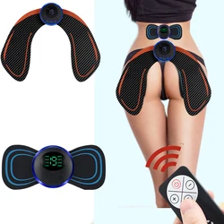 EMS Wireless Remote Hips Massager Trainer USB Electric Muscle Stimulator Fitness Tones Buttocks Butt Toner Lifting Slimming