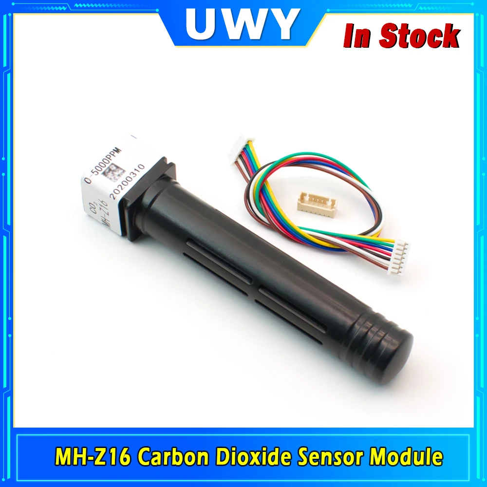 UWY MH-Z16 IR Infrared CO2 Gas Air Sensor Module NDIR Carbon Dioxide Air Quality Detection 0-5000ppm UART PWM
