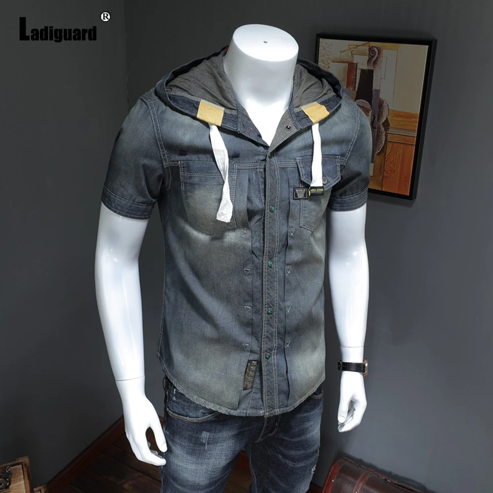 Mens Demin Jackets European Yo - Patchwork Jean Jacket review and price
