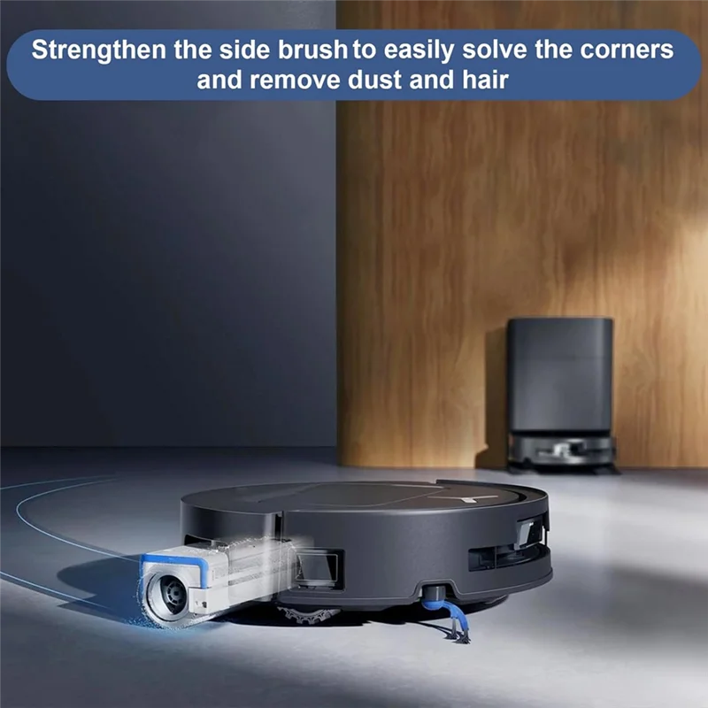 فرش جانبية من BAAN لملحقات قطع غيار المكنسة الكهربائية الروبوتية Ecovacs Deebot T80 Omni