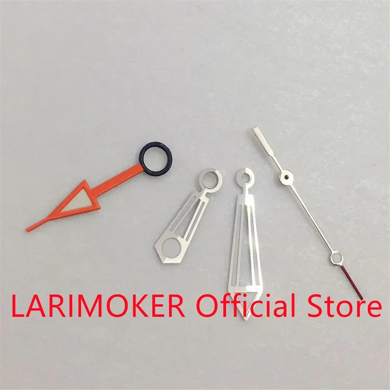 LARIMOKER Hand Fittings Green Luminous Pointer for GMT Watches NH34 Movement