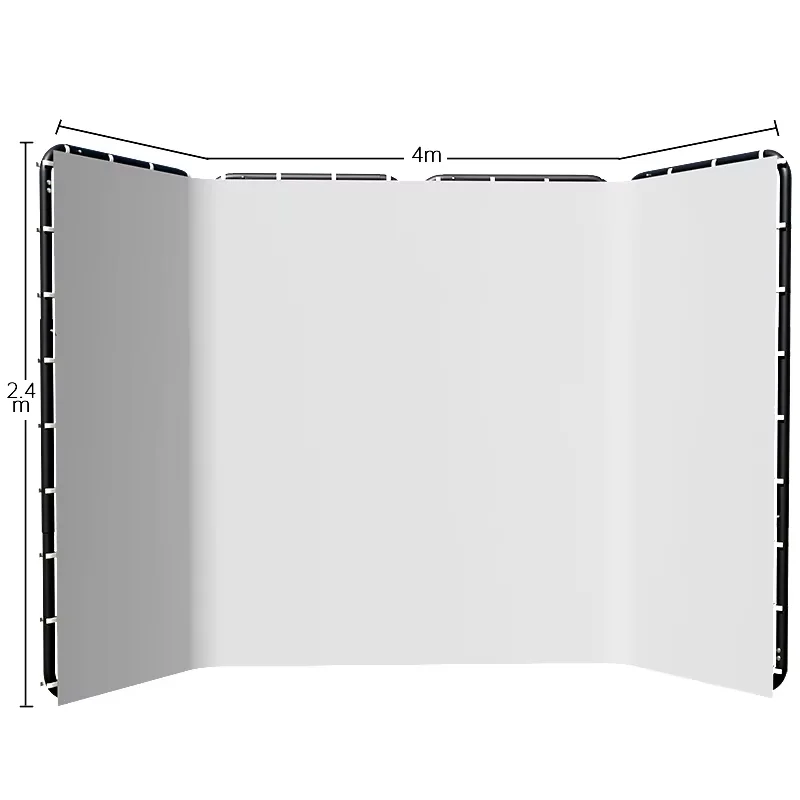 

SH 240x400cm Background Stand Frame With Photography Green Screen Backdrops Photography Background For Living Video Recording