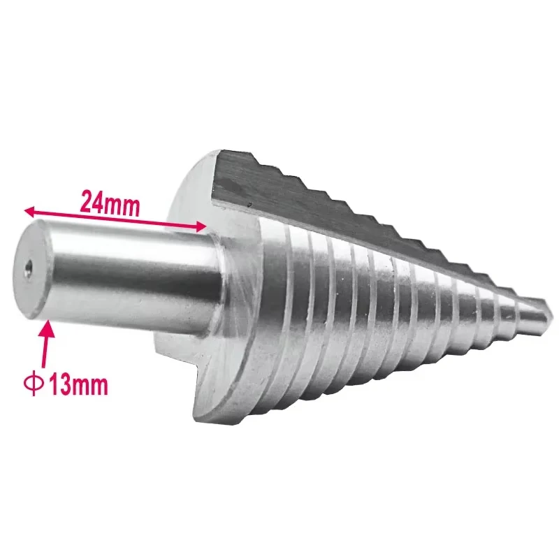 5-35MM High Speed Steel Step Drill Bit Wood Metal Drilling Bit HSS Power Tools Cutter Industrial Reamer Tool Accessories