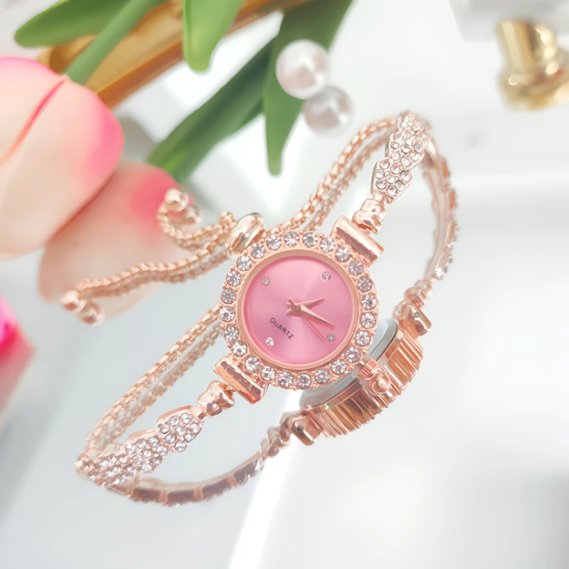 Luxury Women Watch Simple Casual Clock Fashion Small Round Dial Slim Alloy Strap Quartz Wristwatch for Women Relojes Para Mujer