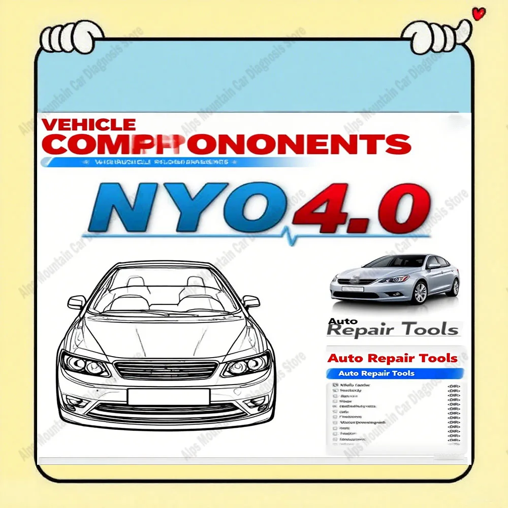 

Latest Car Tools 2017 NYO 4.0 Full Database Car Radio Repair Software with Airbag Carradio Dashboard IMMO Navigation Auto Data