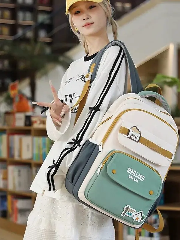 roujedsyle-lightweight-large-capacity-dual-shoulder-bag-school-backpack-for-girls-high-school-students-college-students