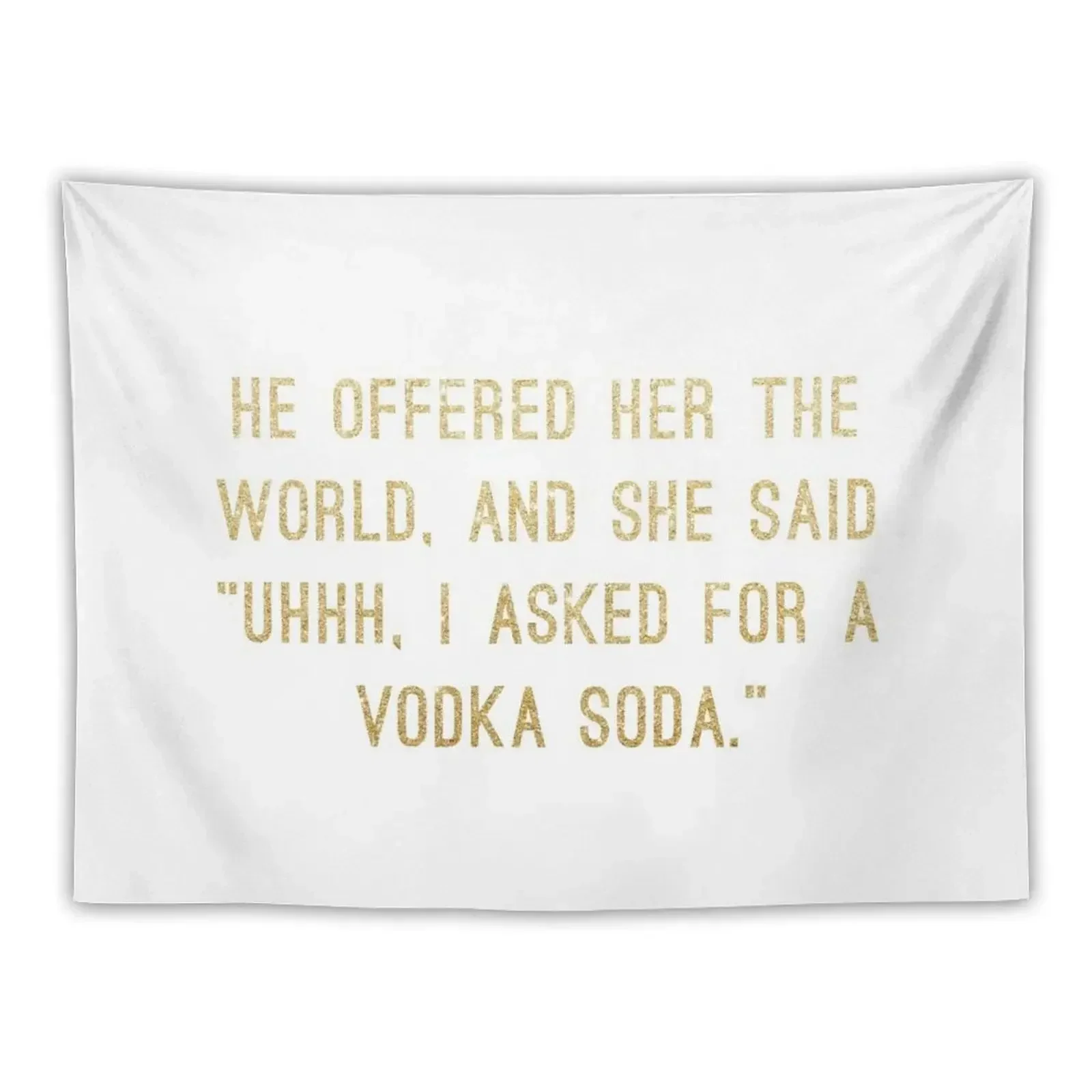 

Vodka Soda Tapestry Bedroom Organization And Decoration Carpet Wall House Decoration Tapestry