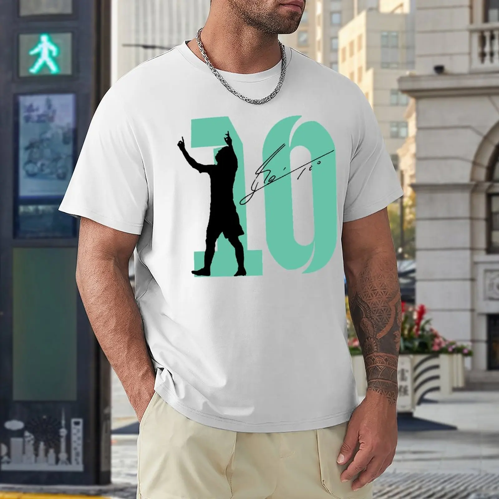 T-shirts CELEBRATION Lionel And Andrés And Messi And Argentina No.10 GOAT Caricature 43 Casual Graphic Campaign Fitness USA Size