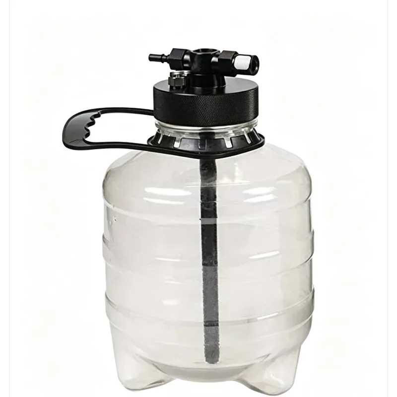 3.8L PET Plastic Thickened Sealed Small Beverage Bottle Ice Bucket with Lid
