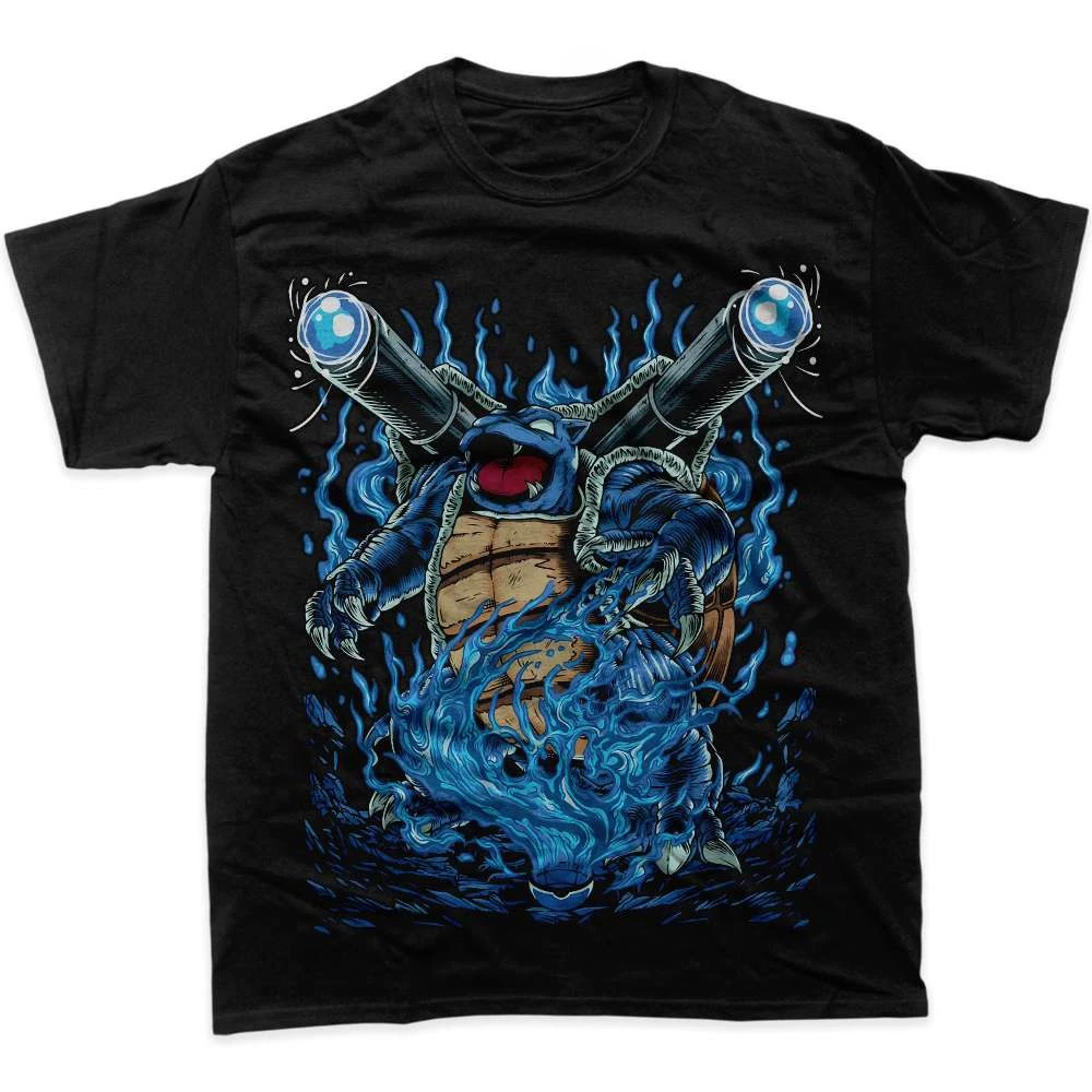 

Blastoise Pokemon Anime Graphic T-Shirt for Collectors Men's 2026 Summer Fashion Oversize Street Casual Y2K Streetwear Clothing