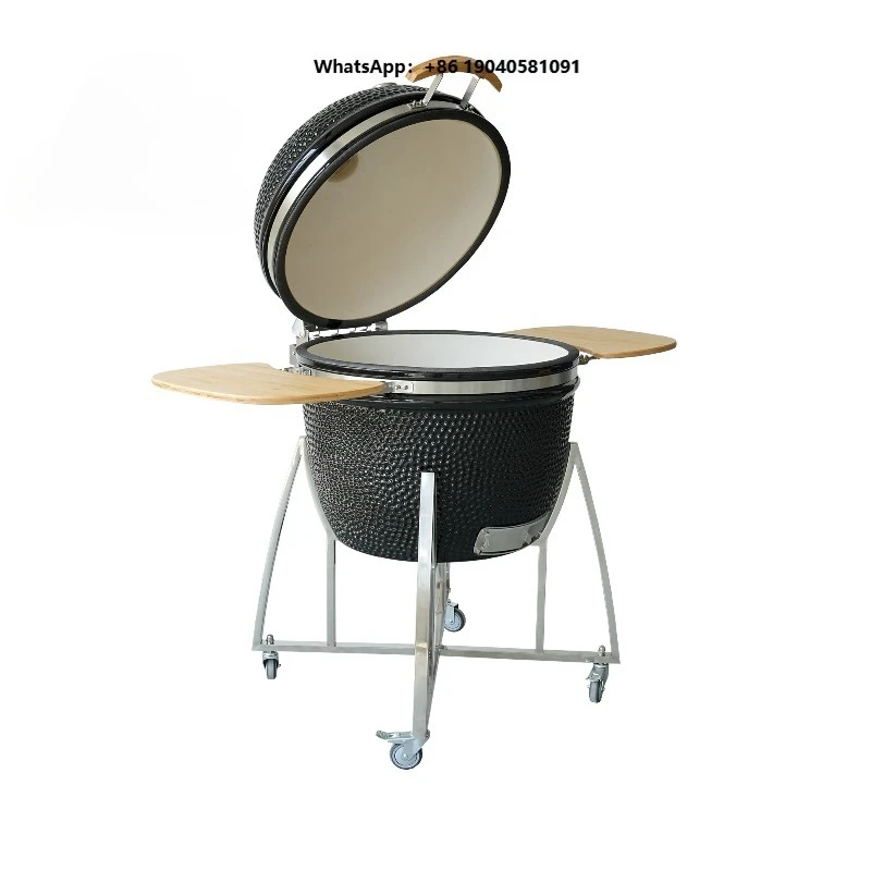 Kimstone  New Design Large XXXL 28 Inch Outdoor Charcoal Bbq Ceramic Kamado Grills for Barbecue Party