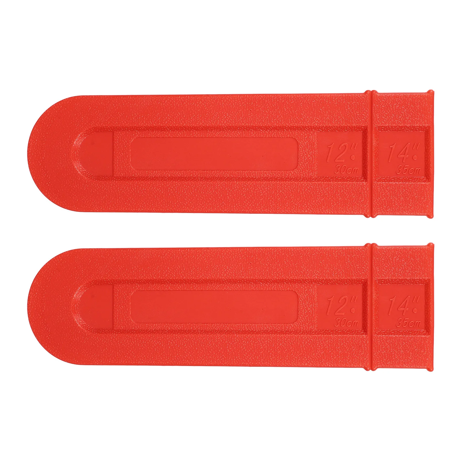 

2pcs Chainsaw Bar Chain Cover 12 Inch Universal Protective Scabbard Durable Plastic Replacement For Gas Electric Chainsaws