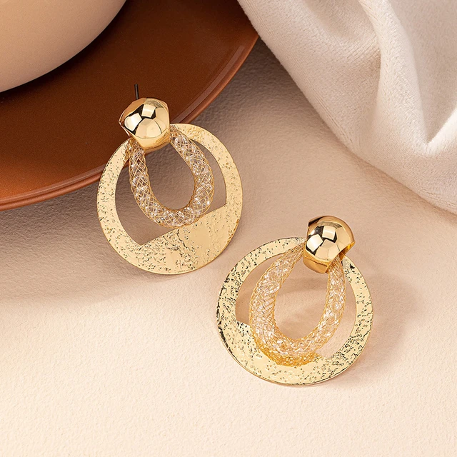 Outlets Yellow Peach Heart Drop Earrings