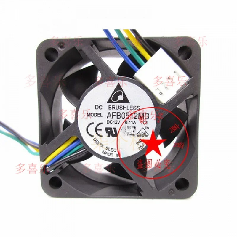 

EE for Delta AFB0512MD 5020 5CM 12V 4-wire PWM silent fan